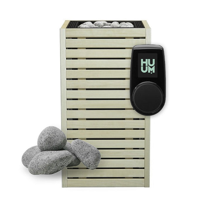 HUUM CORE 240V Electric Heater Package w/ UKU Wifi Controller and Stones
