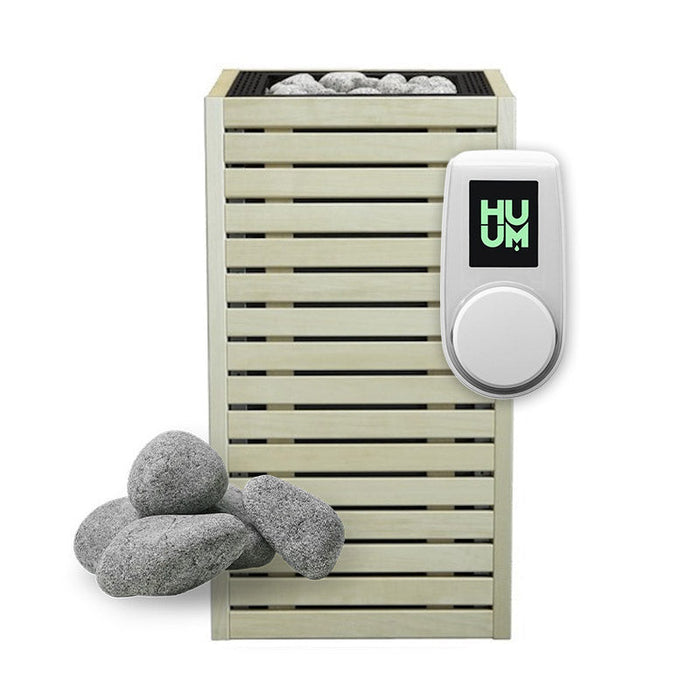HUUM CORE 240V Electric Heater Package w/ UKU Wifi Controller and Stones