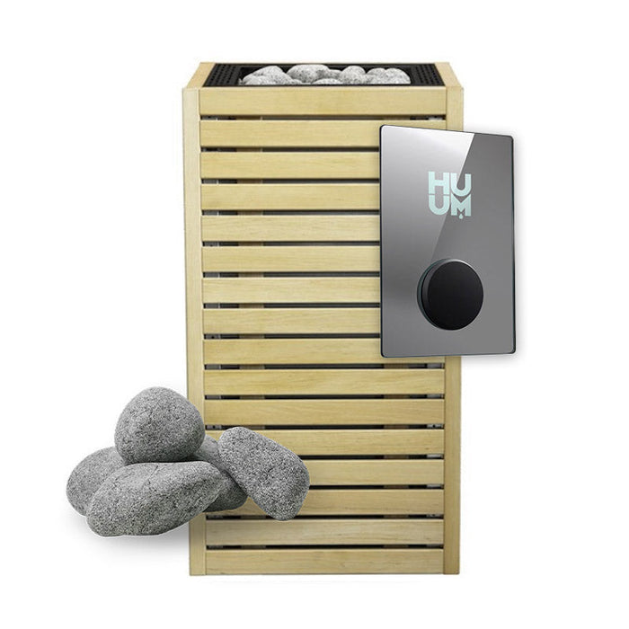 HUUM CORE 240V Electric Heater Package w/ UKU Wifi Controller and Stones