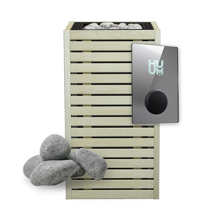 HUUM CORE 240V Electric Heater Package w/ UKU Wifi Controller and Stones