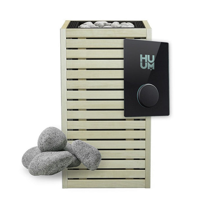 HUUM CORE 240V Electric Heater Package w/ UKU Wifi Controller and Stones