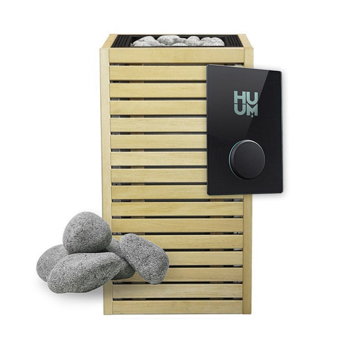 HUUM CORE 240V Electric Heater Package w/ UKU Wifi Controller and Stones