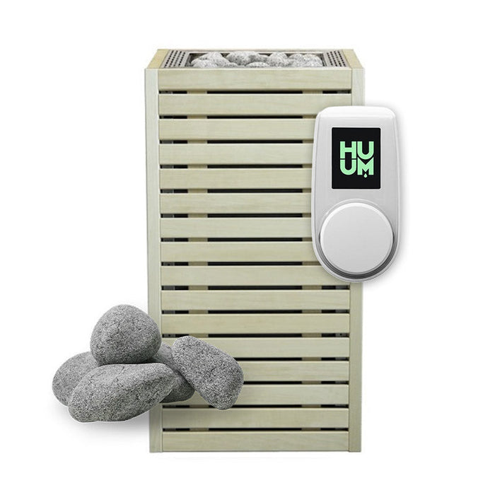 HUUM CORE 240V Electric Heater Package w/ UKU Wifi Controller and Stones
