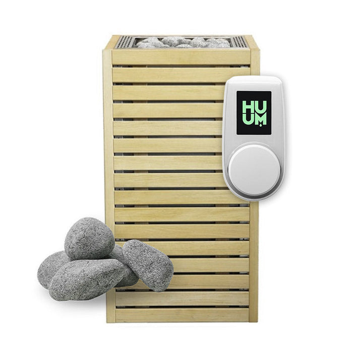 HUUM CORE 240V Electric Heater Package w/ UKU Wifi Controller and Stones