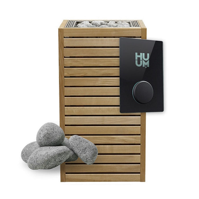 HUUM CORE 240V Electric Heater Package w/ UKU Wifi Controller and Stones
