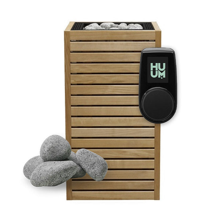 HUUM CORE 240V Electric Heater Package w/ UKU Wifi Controller and Stones