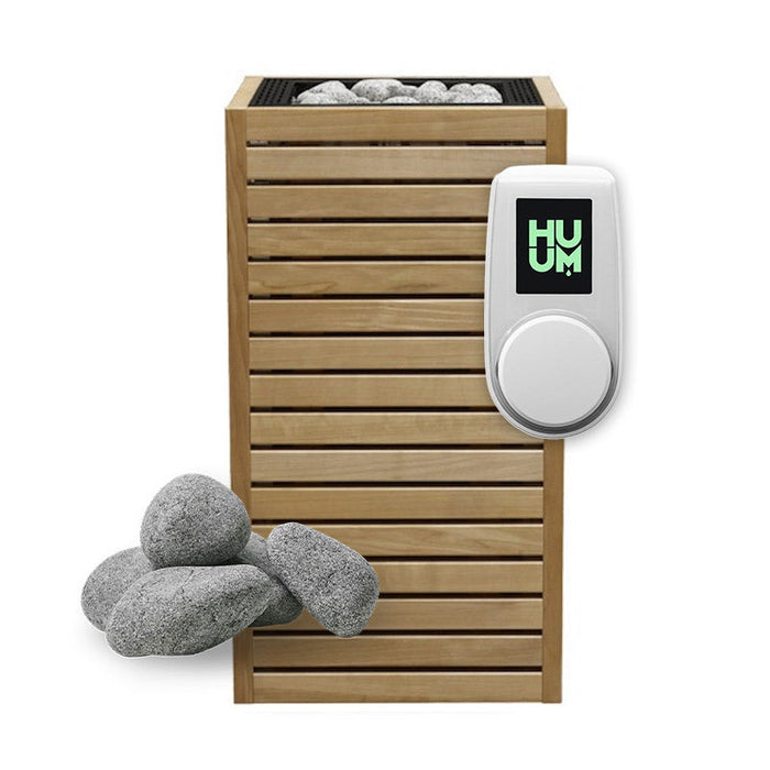 HUUM CORE 240V Electric Heater Package w/ UKU Wifi Controller and Stones