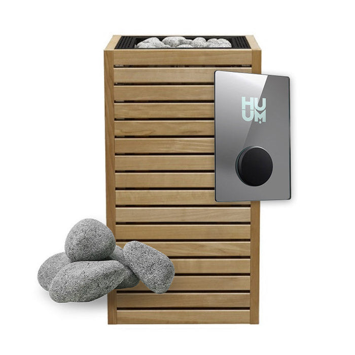 HUUM CORE 240V Electric Heater Package w/ UKU Wifi Controller and Stones