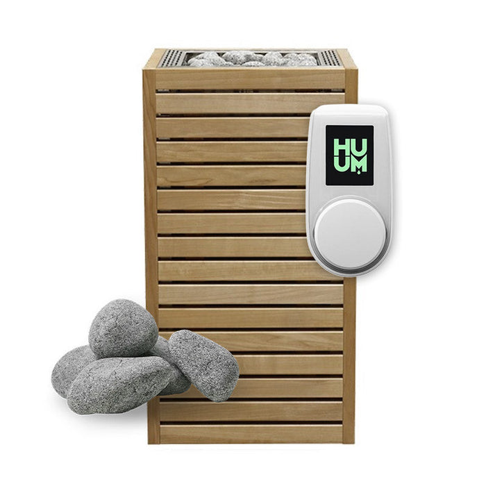 HUUM CORE 240V Electric Heater Package w/ UKU Wifi Controller and Stones