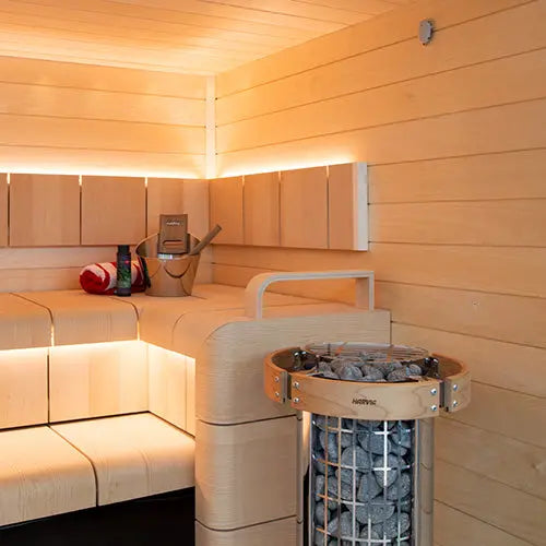 Harvia PC80 Cilindro Half Series 8kW Sauna Heater Harvia