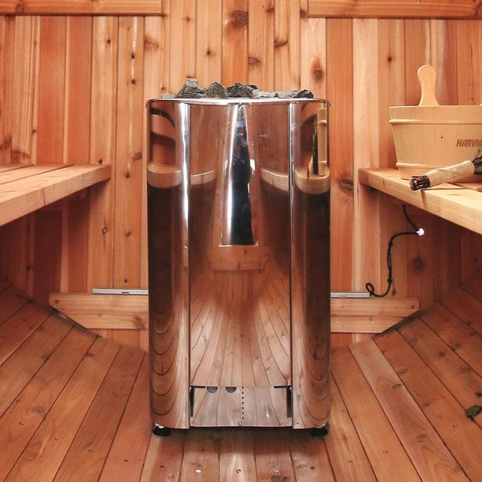 Harvia Club 240V/208V Electric Sauna Heater Package w/ Digital Controller and Wifi and Stones