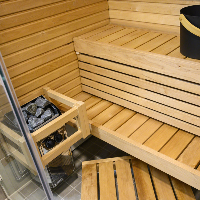Harvia Vega Compact 120V/240V Electric Sauna Heater w/ Built-In Knob Controls - 1.9/3.5kW