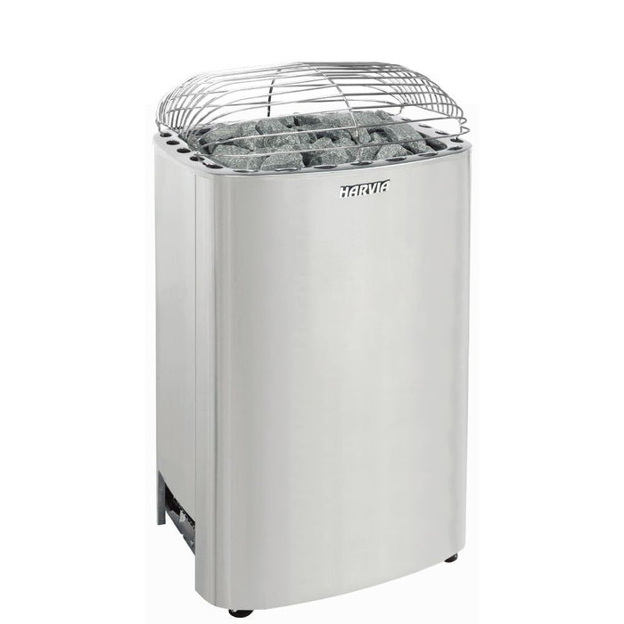 Harvia Club 240V/208V Electric Sauna Heater Package w/ Digital Controller and Wifi and Stones