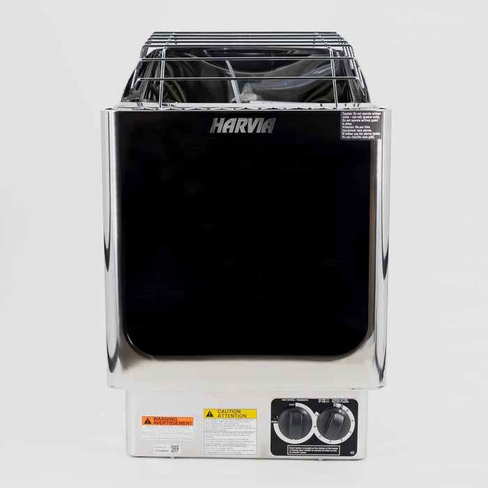 Harvia KIP60B 240V 6kW Electric Sauna Heater w/Built-in Controllers Harvia