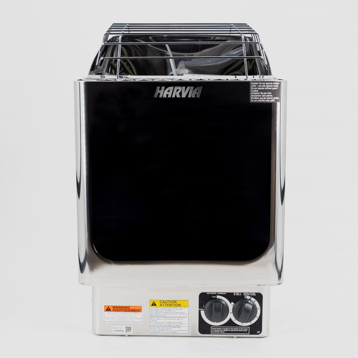 Harvia KIP 240V Electric Sauna Heater w/ Built-In Knob Controls 4.5/6/8kW