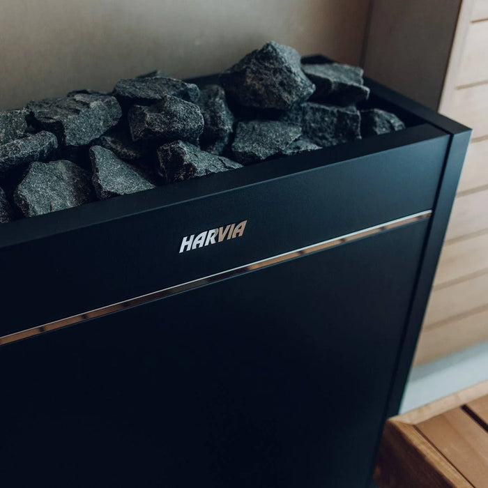 Harvia Virta Pro 16/20kW 240V/208V Electric Sauna Heater Package w/ Digital Controller and Wifi and Stones