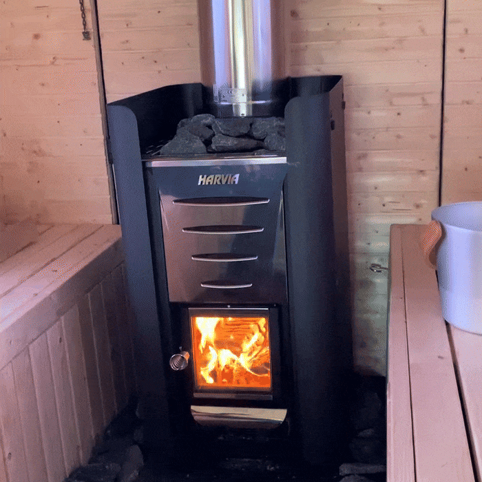 Harvia PRO 20 24kW Wood Burning Sauna Stove | WK200