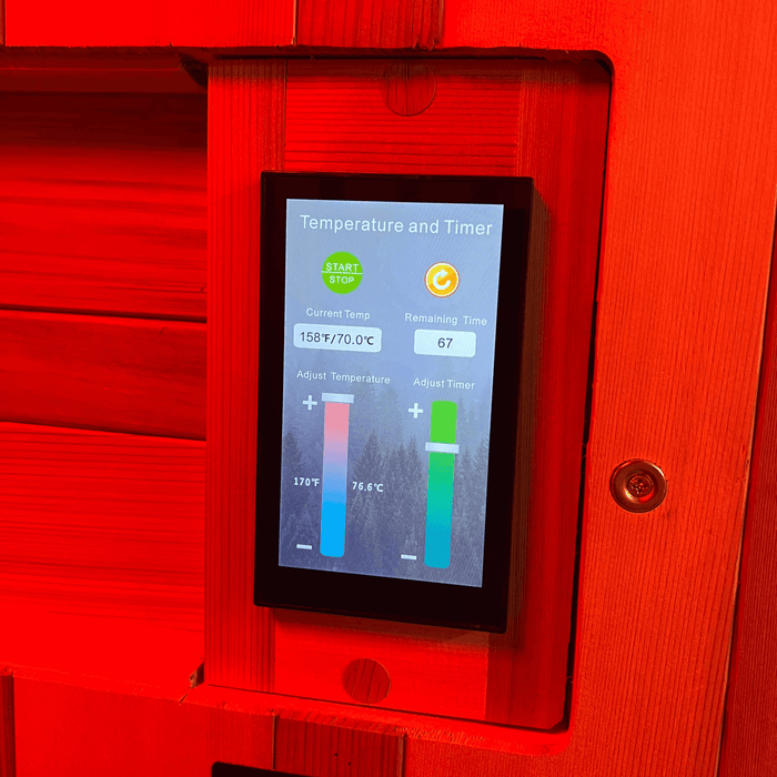 Finnmark FD-3 3-4-Person Full Spectrum Indoor Infrared Sauna | FD-KN003
