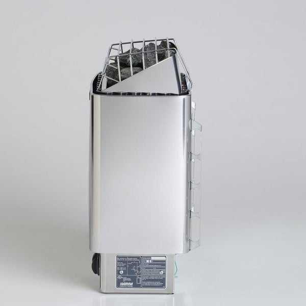 Harvia KIP 240V Electric Heater Package w/ Built-In Knob Controls and Stones