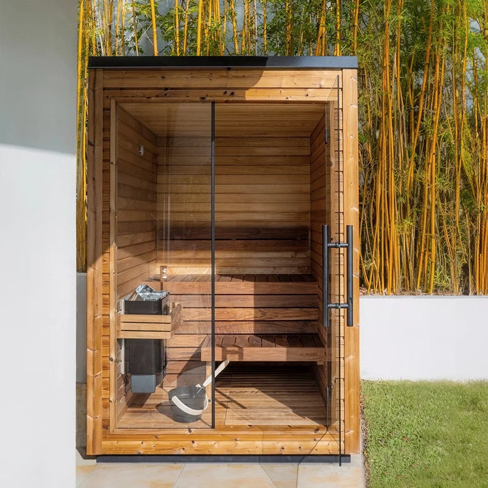 Auroom Mira 1-2 Person Outdoor Traditional Sauna