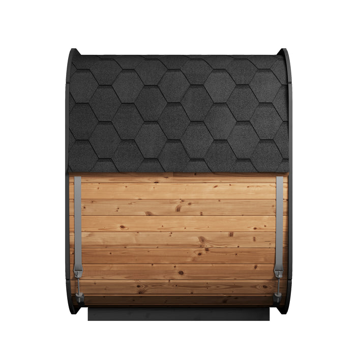 SaunaLife 4 Person 4.6' Long Outdoor Traditional Cube Sauna | Model CL5G
