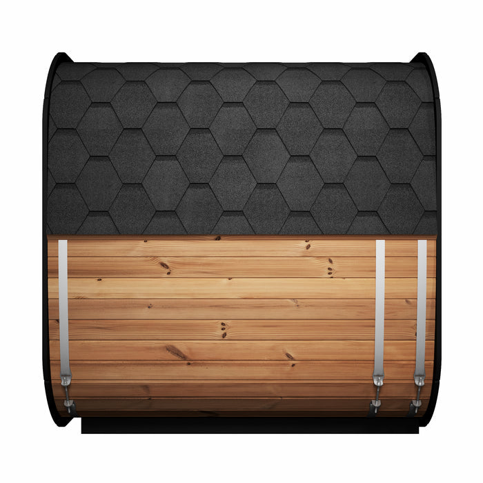 SaunaLife CL7G Outdoor Cube Sauna Kit w/ Scandia Gas Sauna Heater (Propane/Natural Gas)