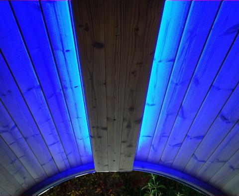 SaunaLife Chromatherapy 48" LED Wifi Sauna Lighting | EMood