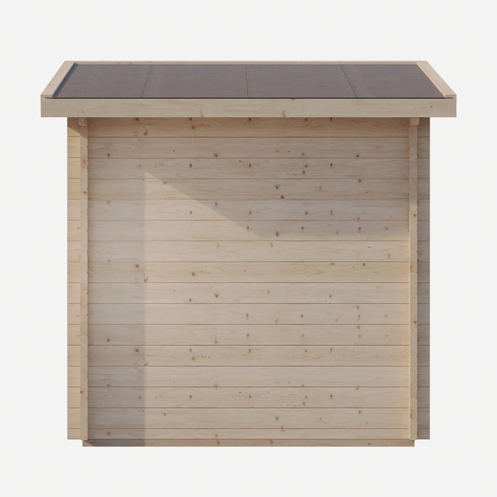 SaunaLife 6-Person Outdoor Traditional Cabin Sauna | Model G4