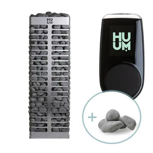 HUUM STEEL Series 6.0kW Sauna Heater Package HUUM