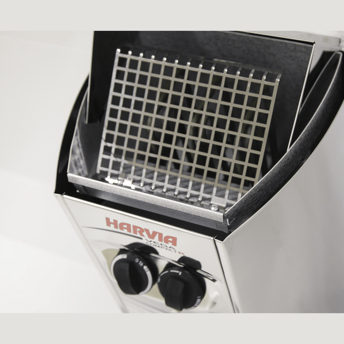 Harvia Vega Compact 120V/240V Electric Sauna Heater w/ Built-In Knob Controls - 1.9/3.5kW