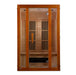 Maxxus Aspen Dual Tech 2-person Low EMF FAR Infrared Sauna Canadian Hemlock | MX-J206-02S Golden Designs