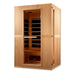 Maxxus Serenity Dual Tech 2 Person Low EMF FAR Infrared Sauna | MX-LS2-01 Golden Designs