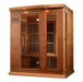 Maxxus 3-Person Low EMF FAR Infrared Sauna Canadian Red Cedar | MX-K306-01-CED Golden Designs