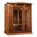 Maxxus 3-Person Low EMF FAR Infrared Sauna Canadian Red Cedar | MX-K306-01-CED Golden Designs