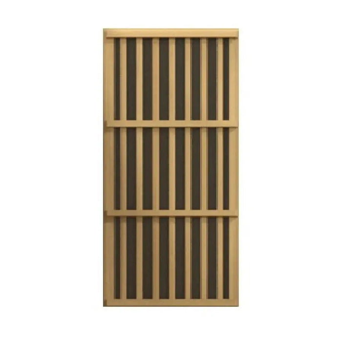 Maxxus 3 Person Capacity Corner Low EMF Far Infrared Sauna Canadian Red Cedar | MX-K356-01 Golden Designs