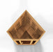 Maxxus 3 Person Capacity Corner Low EMF Far Infrared Sauna Canadian Red Cedar | MX-K356-01 Golden Designs