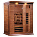 Maxxus 3-Person Near Zero EMF Full Spectrum Infrared Sauna | MX-M306-01-FS-CED Golden Designs