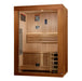 Golden Designs Sundsvall 2-Person Indoor Sauna & Harvia Traditional Electric Heater Kit | GDI-7289-02 Golden Designs