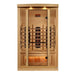 Golden Designs Reserve Edition 2-Person Full Spectrum Near Zero EMF FAR Infrared Sauna w/ Himalayan Salt Bar | GDI-8020-03 Golden Designs