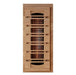 Golden Designs Reserve Edition 3-Person Corner Full Spectrum Near Zero EMF FAR Infrared Sauna w/ Himalayan Salt Bar | GDI-8035-03 Golden Designs