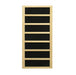 Golden Designs 4-Person Infrared Sauna Reserve Edition Full Spectrum with Himalayan Salt Bar | GDI-8040-02 Golden Designs