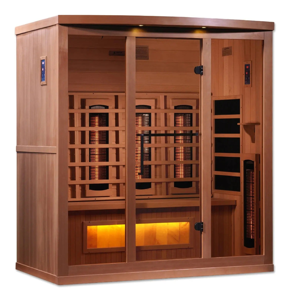 Golden Designs Reserve Edition Sauna with Himalayan Salt Bar