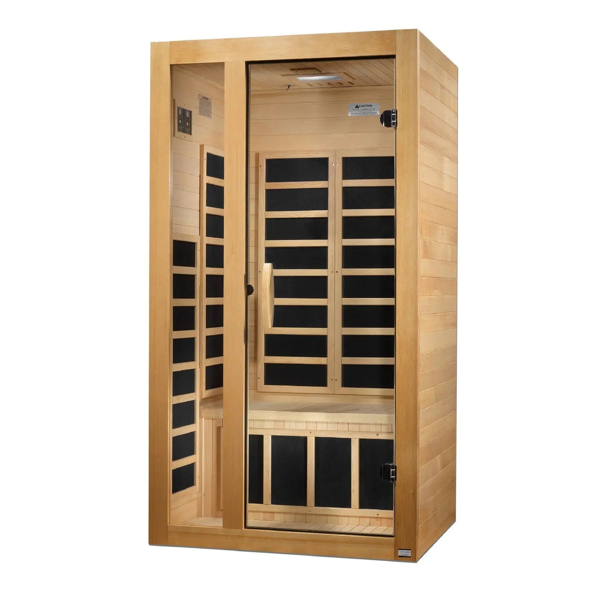 Golden Designs Gracia 1–2 Person Low EMF Far Infrared Sauna