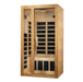 Dynamic Gracia 1-2-person Low EMF FAR Infrared Sauna | DYN-6119-01 Golden Designs