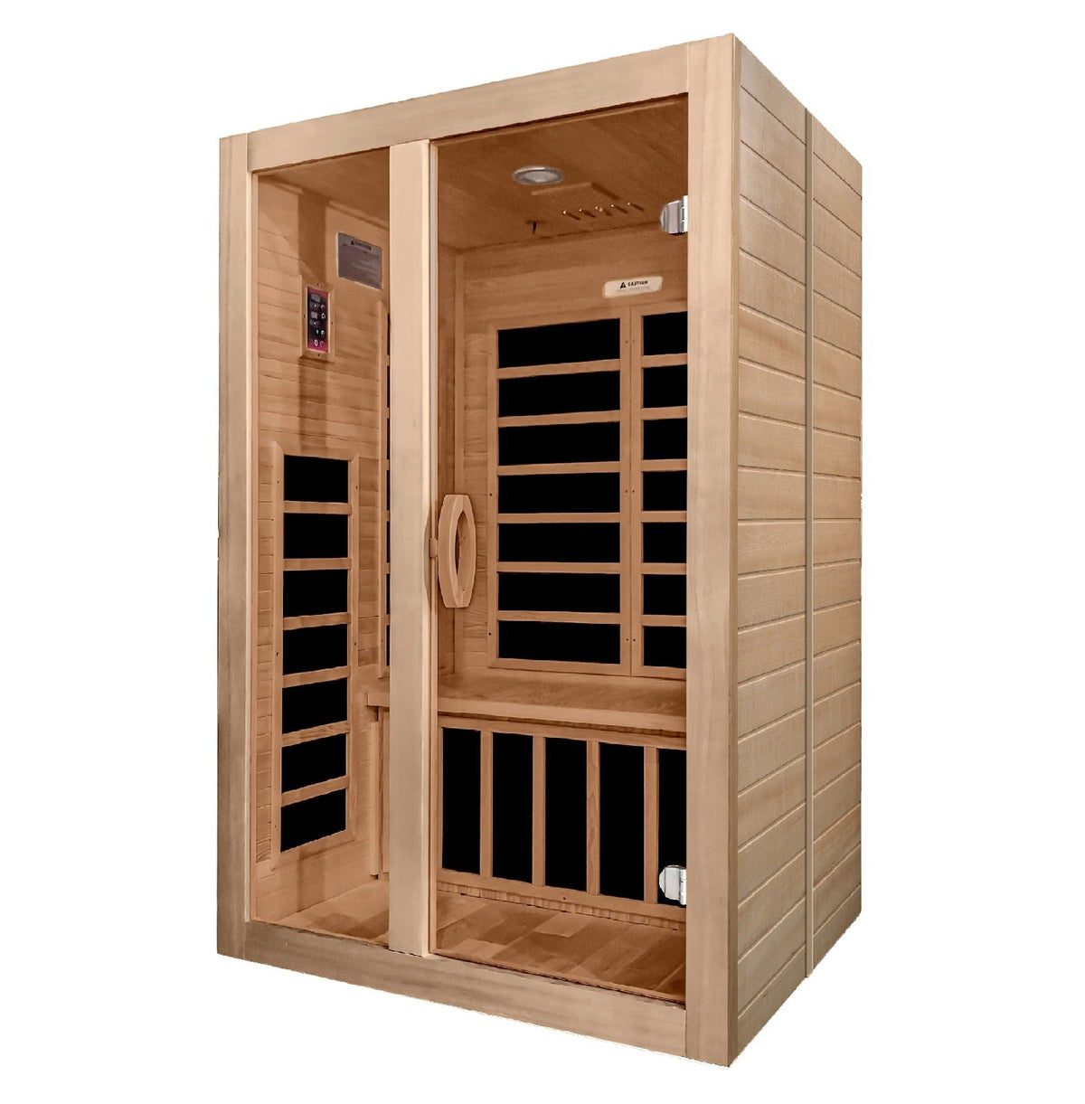 Golden Designs Santiago 2-Person Low EMF Far Infrared Sauna