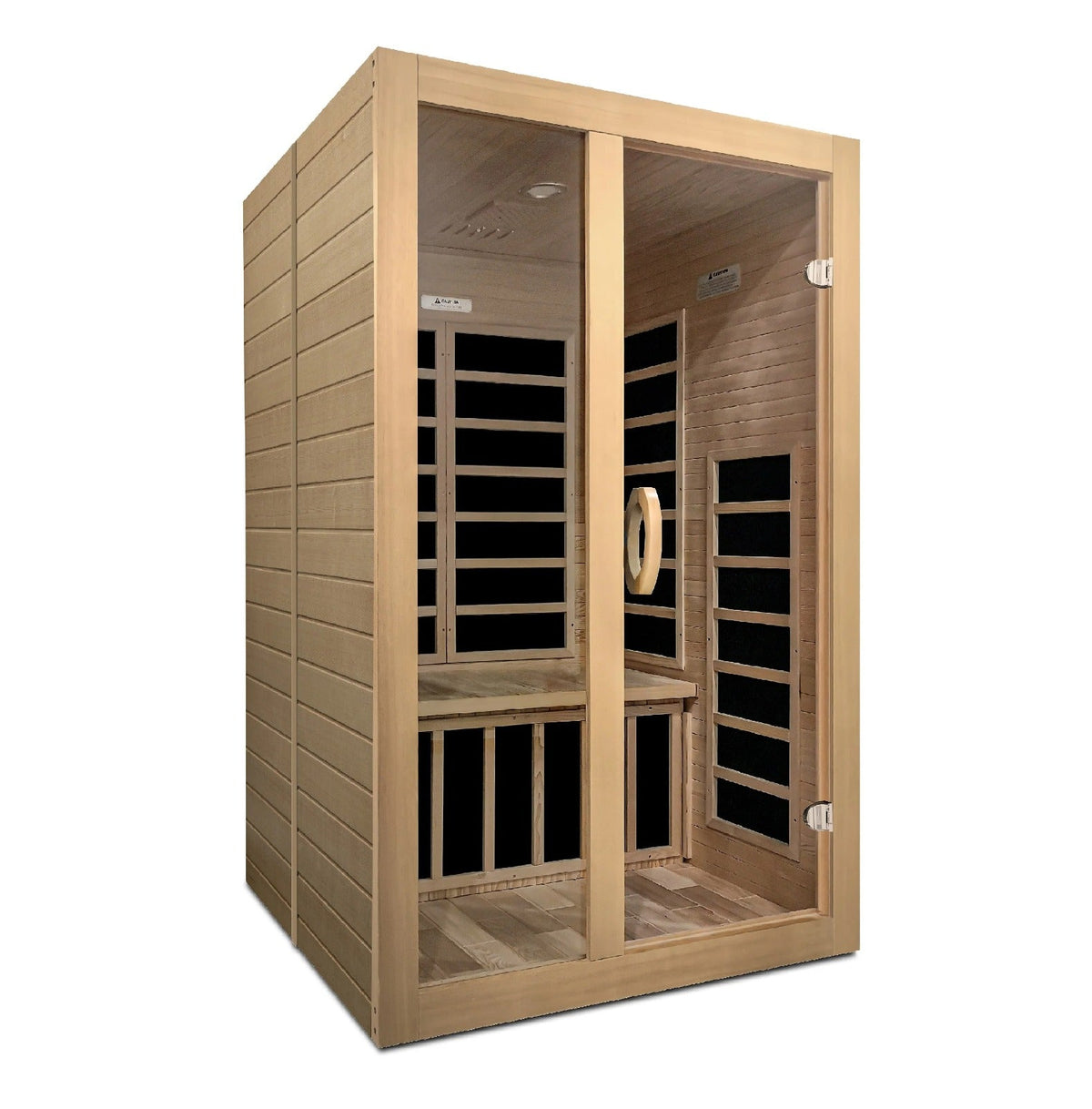 Golden Designs Santiago 2-Person Low EMF Far Infrared Sauna
