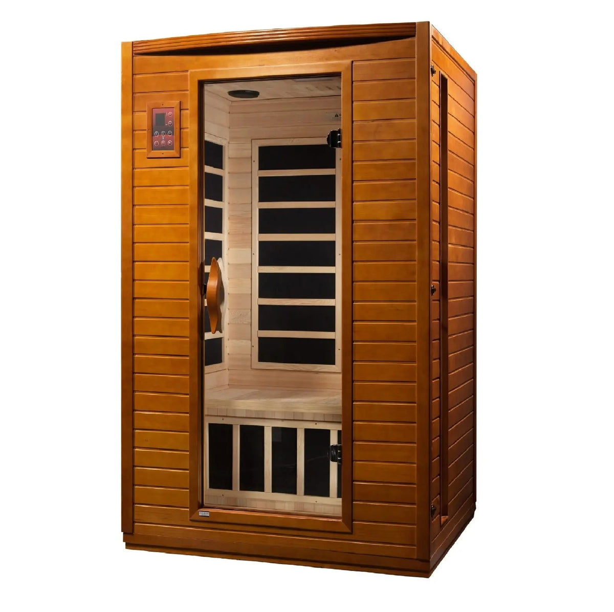 Golden Designs Dynamic Versailles 2-Person Low EMF Far Infrared Sauna – Canadian Hemlock