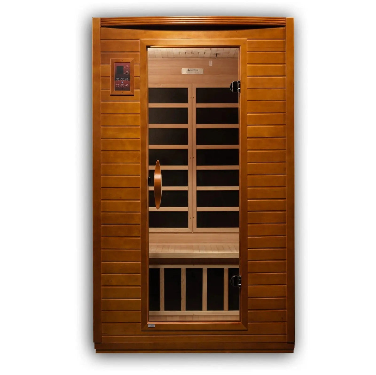 Golden Designs Dynamic Versailles 2-Person Low EMF Far Infrared Sauna – Canadian Hemlock