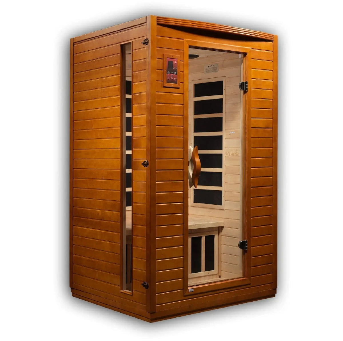 Golden Designs Dynamic Versailles 2-Person Low EMF Far Infrared Sauna – Canadian Hemlock