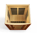 Dynamic San Marino Elite 2-person Ultra Low EMF FAR Infrared Sauna | DYN-6206-01 Elite Golden Designs